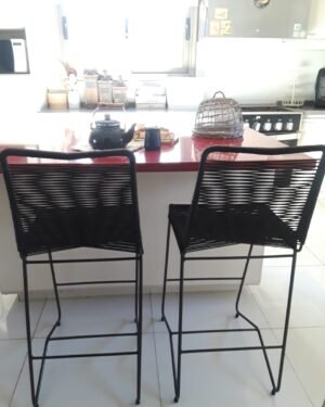 Banqueta Tulum Negra