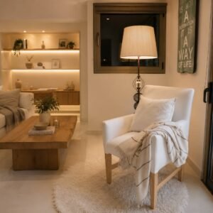 Cabecera Vestida Paraiso Macizo Pana Ivory