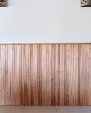 Respaldo de Cama Varillado con Remarcó de Terminación