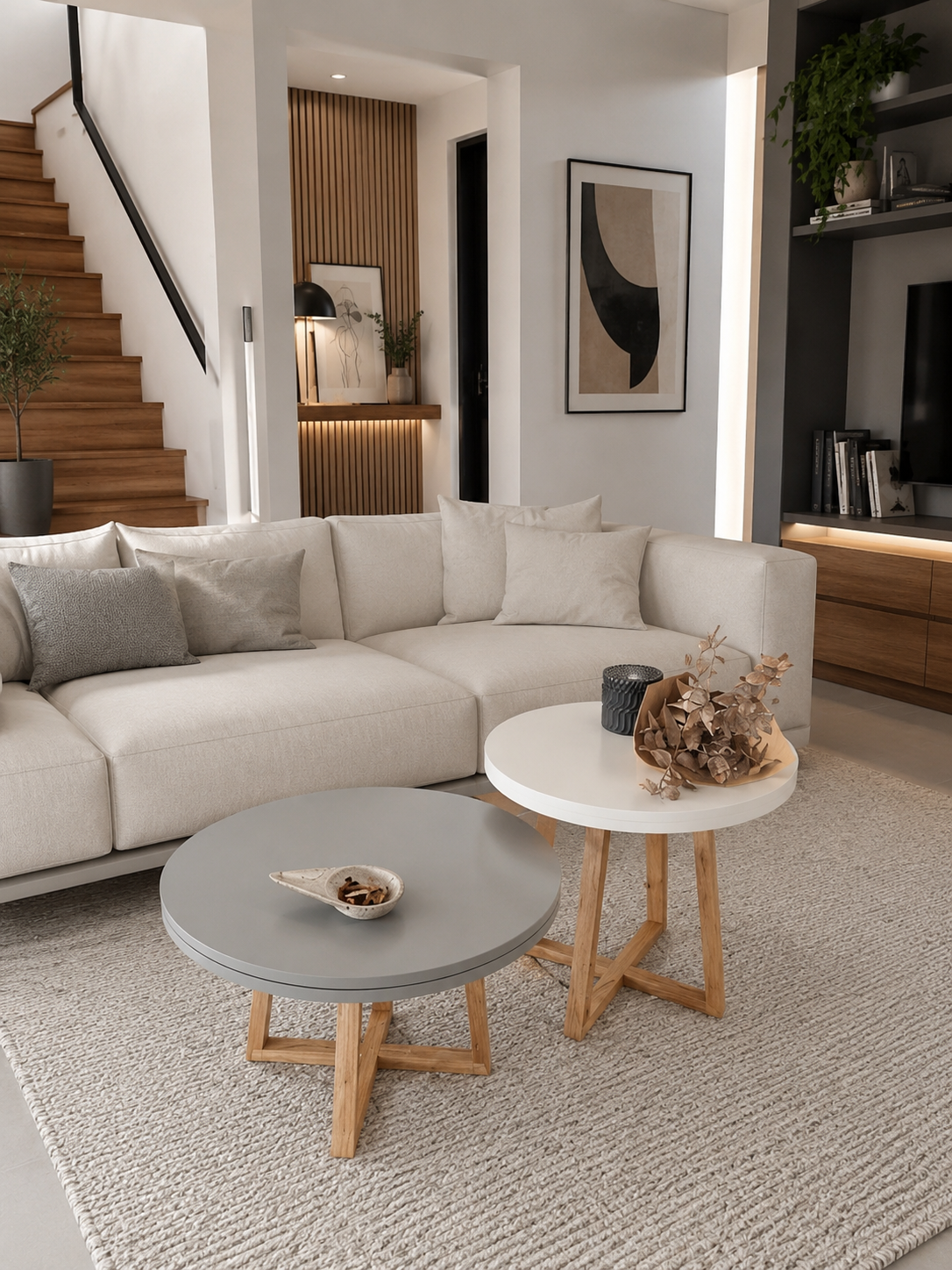 Mesa Duo laca 50x50 y 60x40
