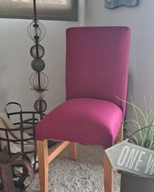 Silla Paraiso Macizo Vestida Magenta
