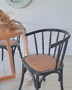Silla Bistro Negra
