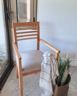 Cabecera Varillada Horizontal Pana Latte