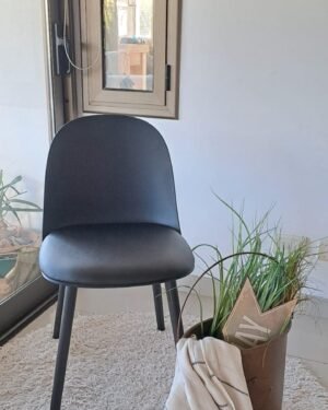 Silla Vita Polipropileno negra