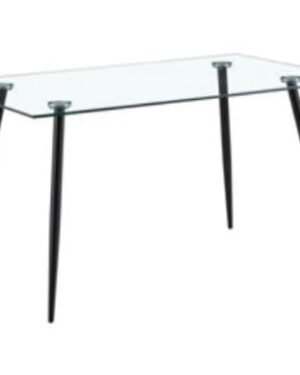 Mesa Porter Tracy 140x80 Hierro y Vidrio