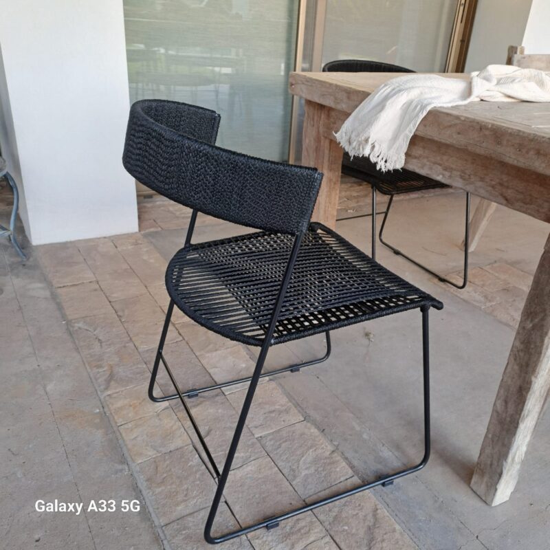 Silla Persa Hierro Tejido - Image 2