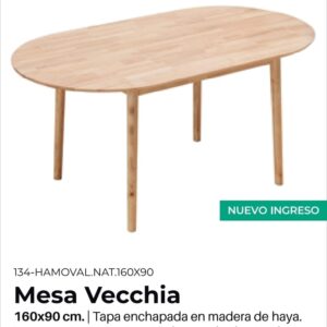 Mesa Vecchia Import Oval
