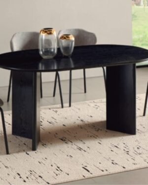 Mesa Moonligth Import Negra o Natural 160x90