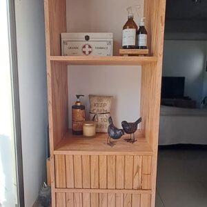 Biblioteca Varillada 55cm x 40cm x 190cm