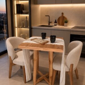 Mesa cuadrada 60cmx60cm paraiso