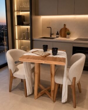 Mesa cuadrada 60cmx60cm paraiso