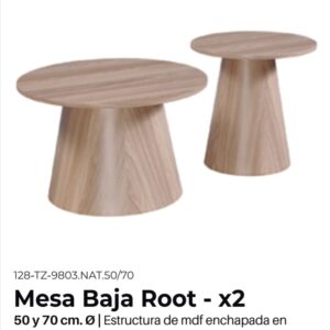 Ratona Dúo Root Import 50cm y 70cm de Diámetro