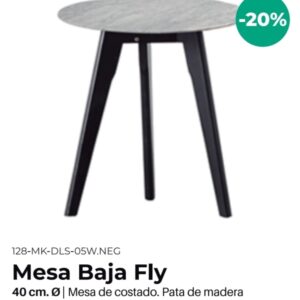 Mesa Arrime ly negra import
